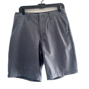 Volcom Mens Surf & Turf‎ 4 Way Stretch Hybrid Shorts Heather Gray Size 30 Waist